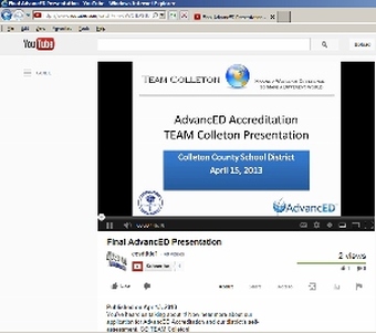 screenshot of advanced video on youtube